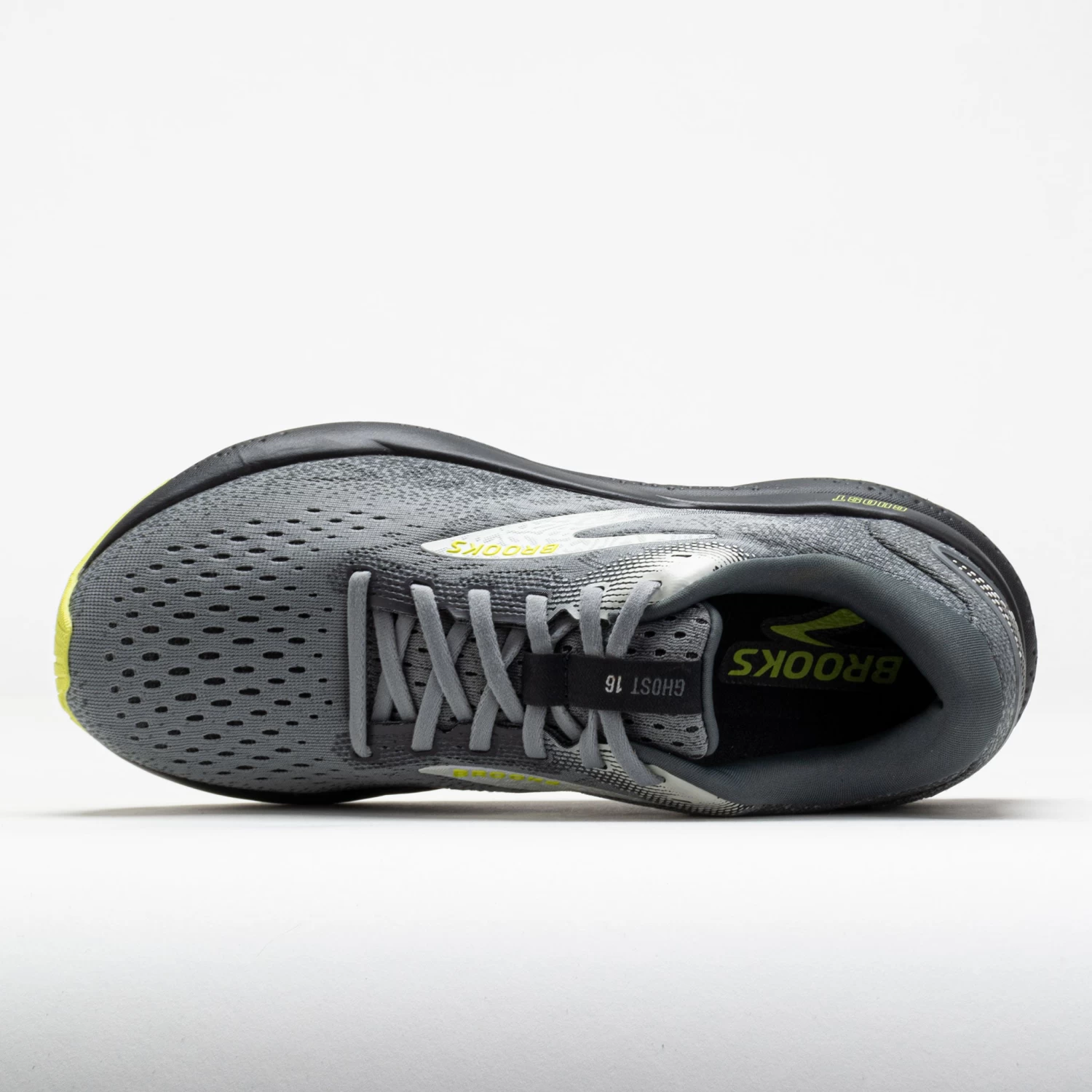 Brooks Ghost 16 Men's Primer/Grey/Lime - Image 3