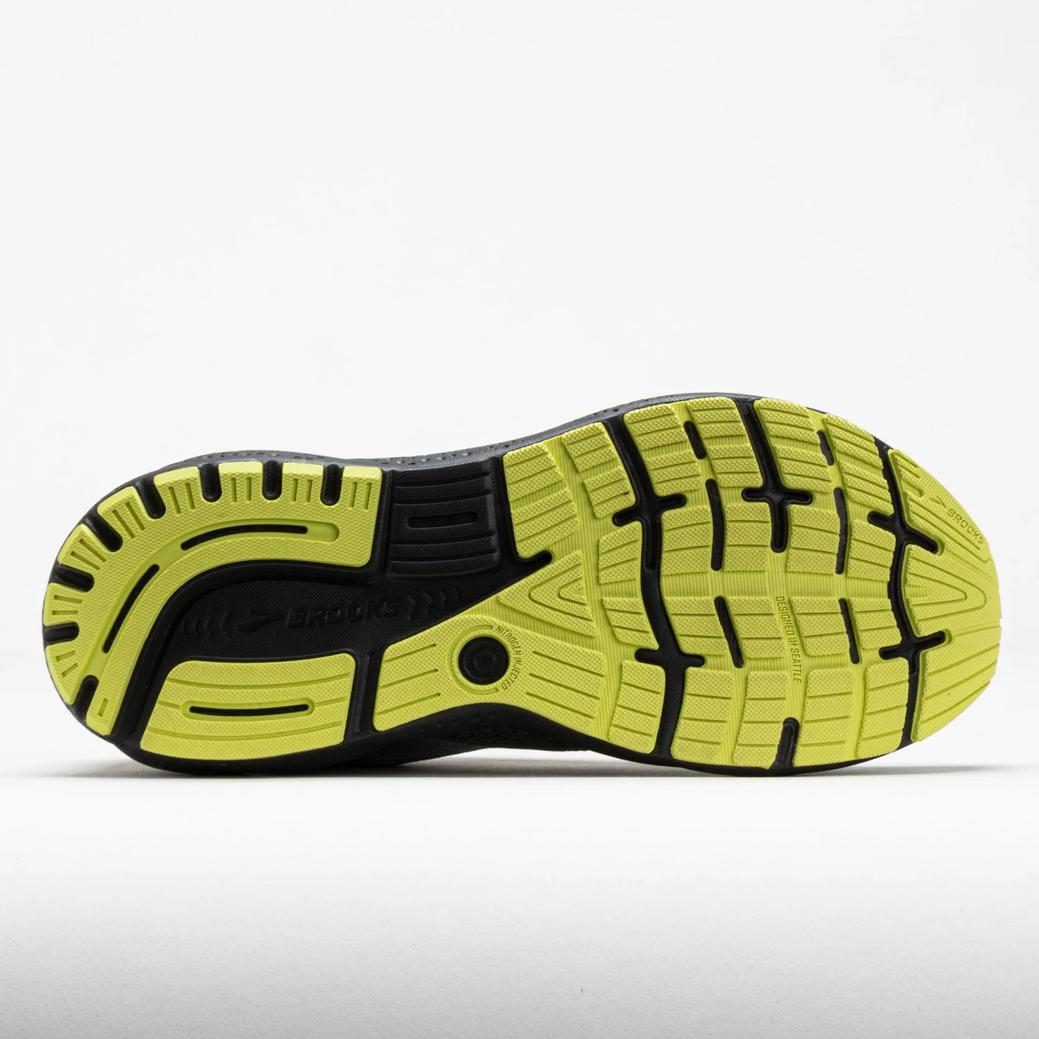 Brooks Ghost 16 Men's Primer/Grey/Lime - Image 4