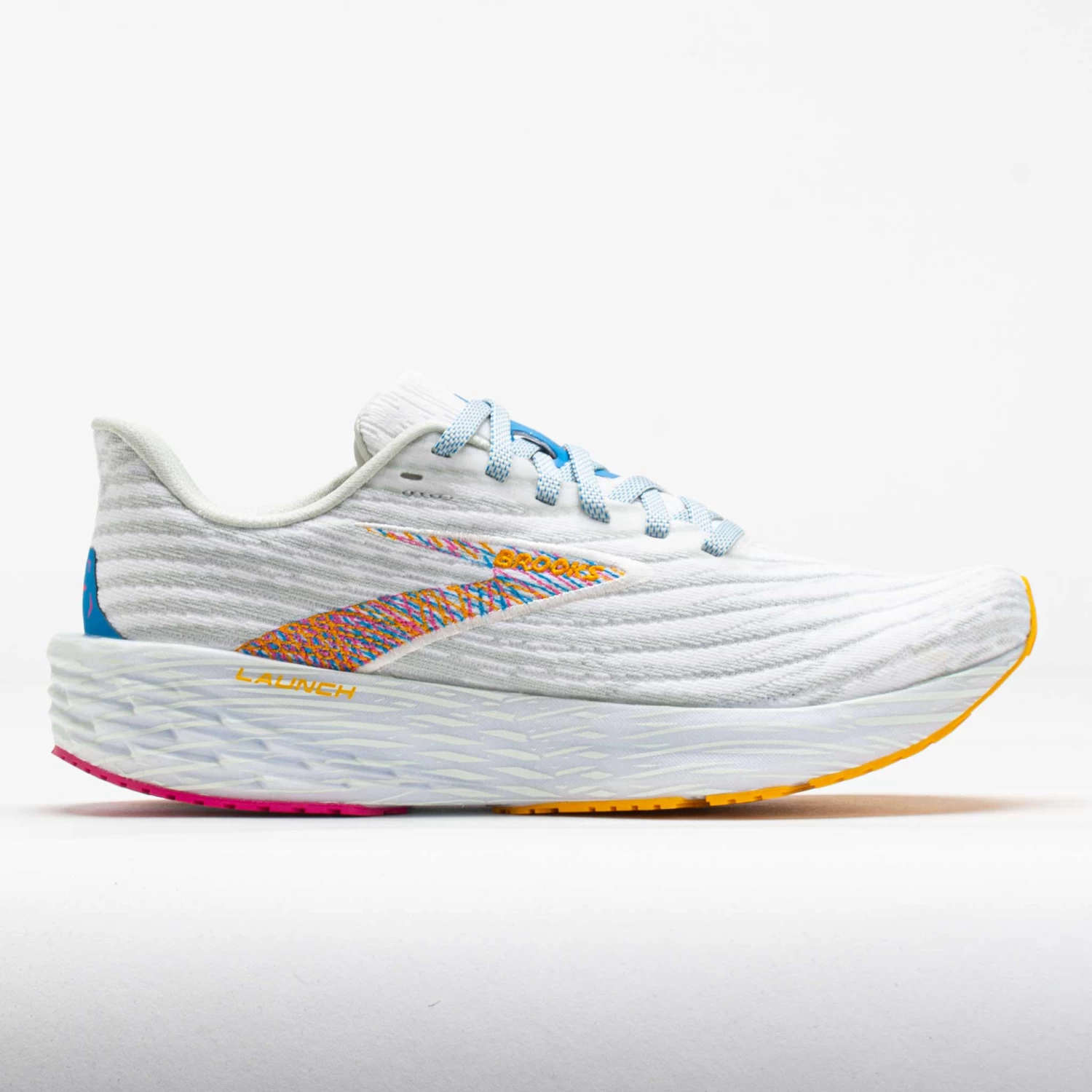 Brooks Launch 11 Men's White/Murmur/Blithe