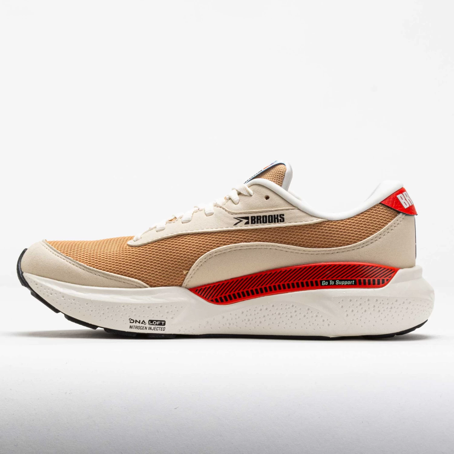 Brooks Adrenaline GTS 24 Men's Taffy/Cherry Tomato/Black - Image 2