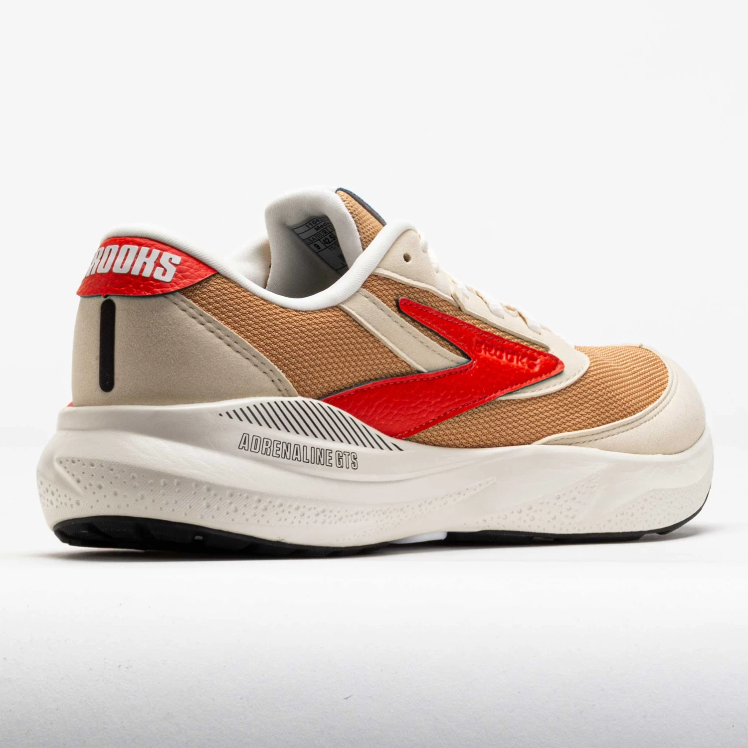 Brooks Adrenaline GTS 24 Men's Taffy/Cherry Tomato/Black - Image 6