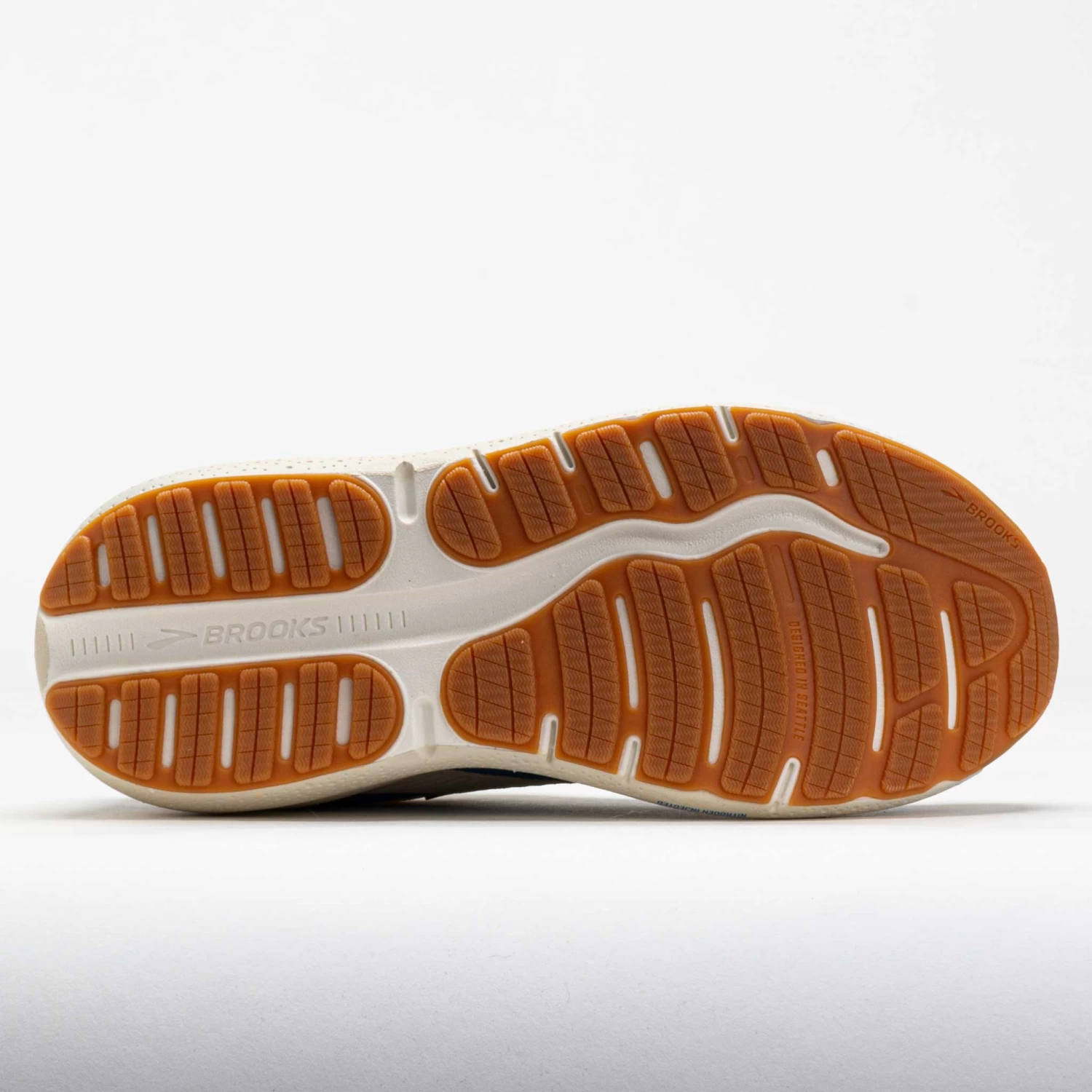 Brooks Ghost Max SE Men's Silver Lining/Blue/Surf The Web - Image 4