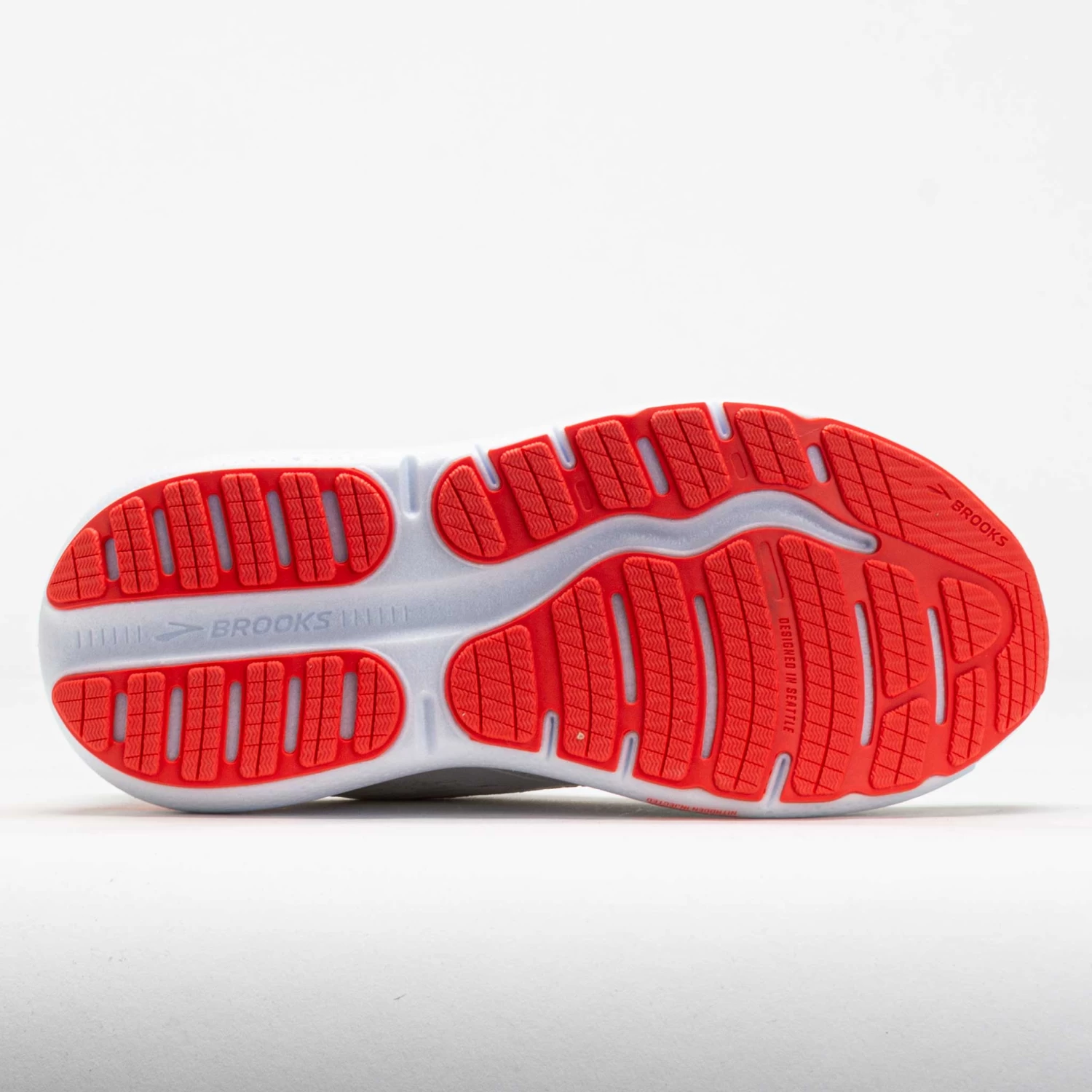 Brooks Ghost Max 2 Women's White/Hot Coral - Image 4