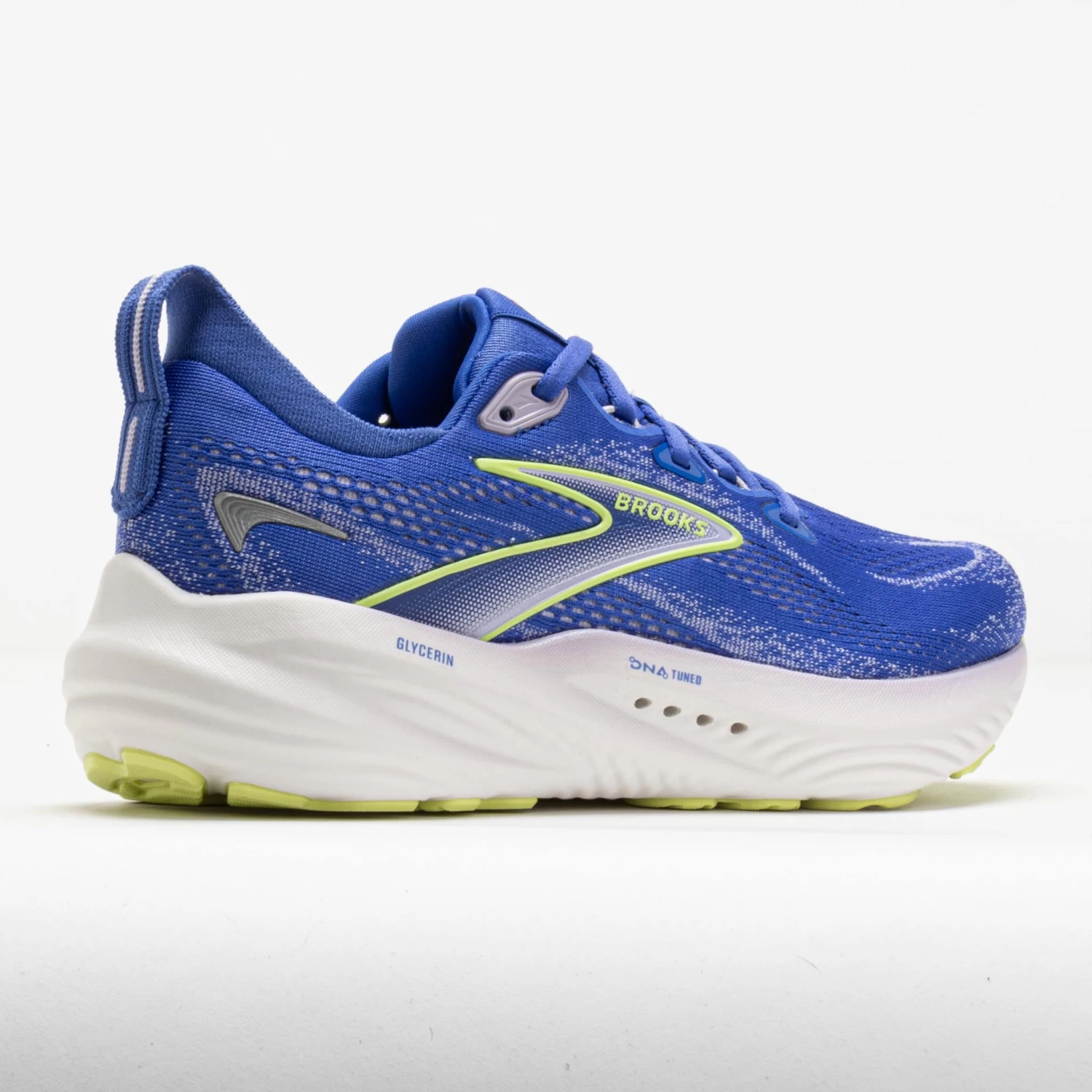 Brooks Glycerin 22 Women's Amparo Blue/Hyper Iris/Yellow - Image 6