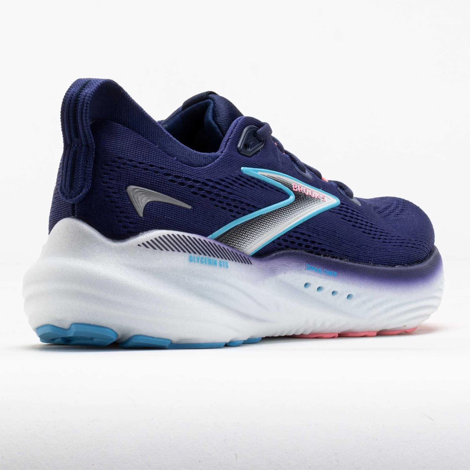 Brooks Glycerin GTS 22 Women's Blue Ribbon/Peacoat/Dianthus - Image 6