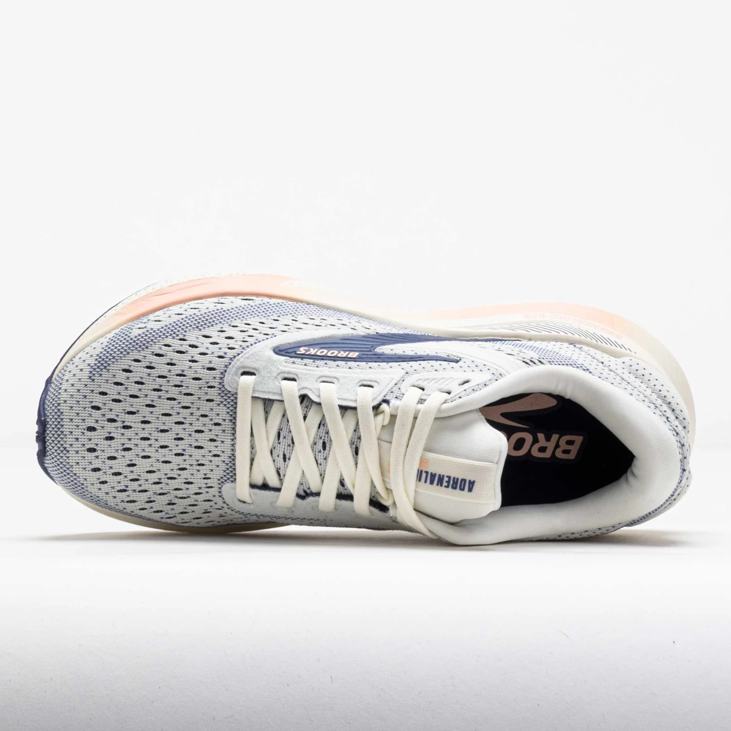 Brooks Adrenaline GTS 24 Women's Grey/Blue Ribbon/Peach - Image 3