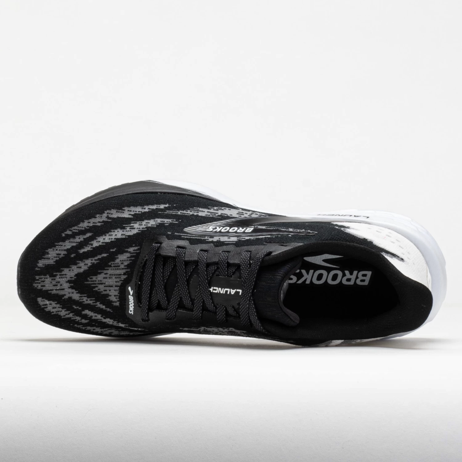 Brooks Launch 11 Men's Black/White - Image 3