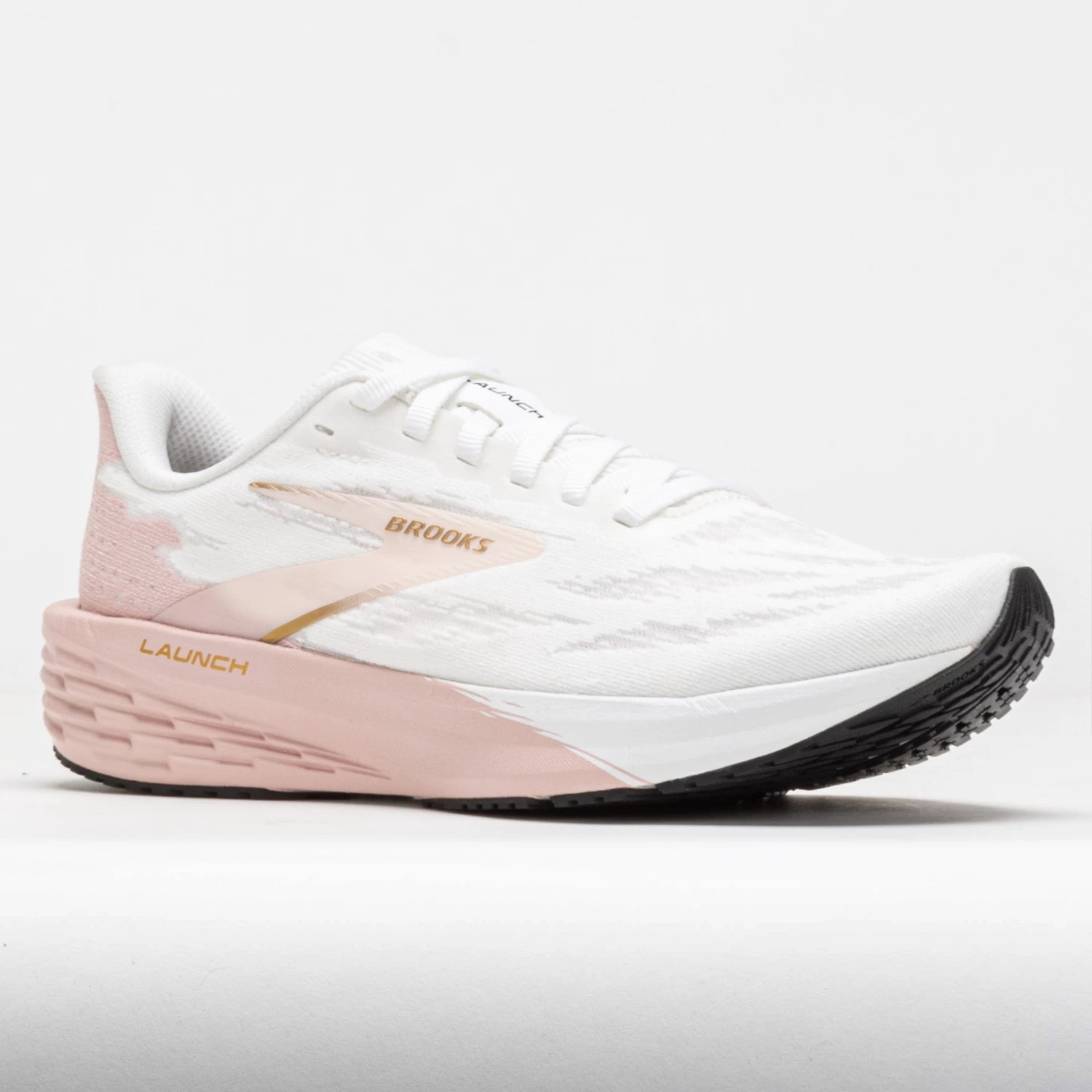 Brooks Launch 11 Women's White/Gold/Pink - Image 5