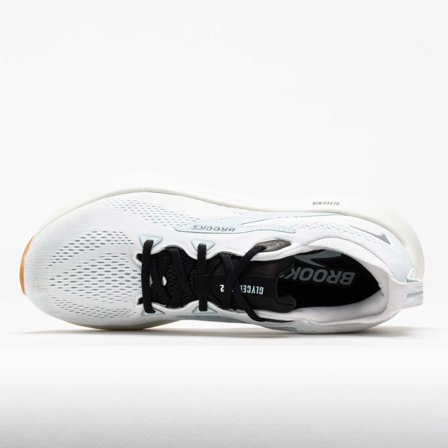 Brooks Glycerin 22 Men's Bright White/Winter Sky/Black - Image 3