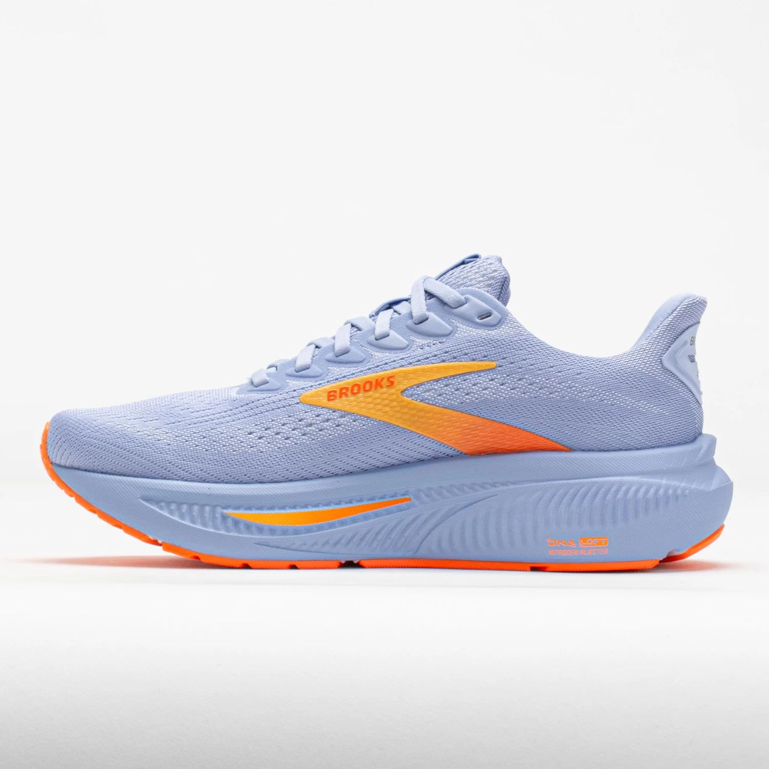 Brooks Ghost 17 Women's Blue Heron/White/Orange - Image 2