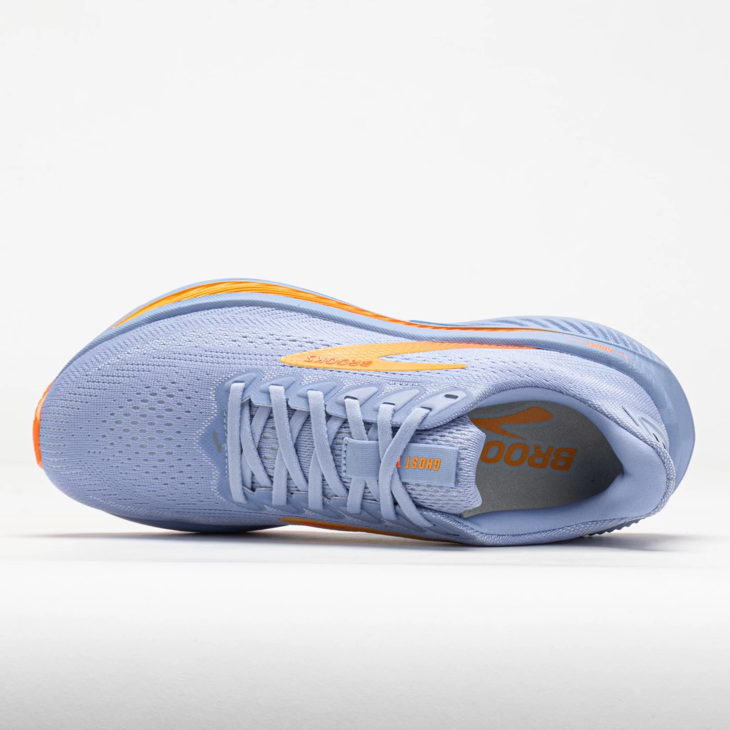 Brooks Ghost 17 Women's Blue Heron/White/Orange - Image 3