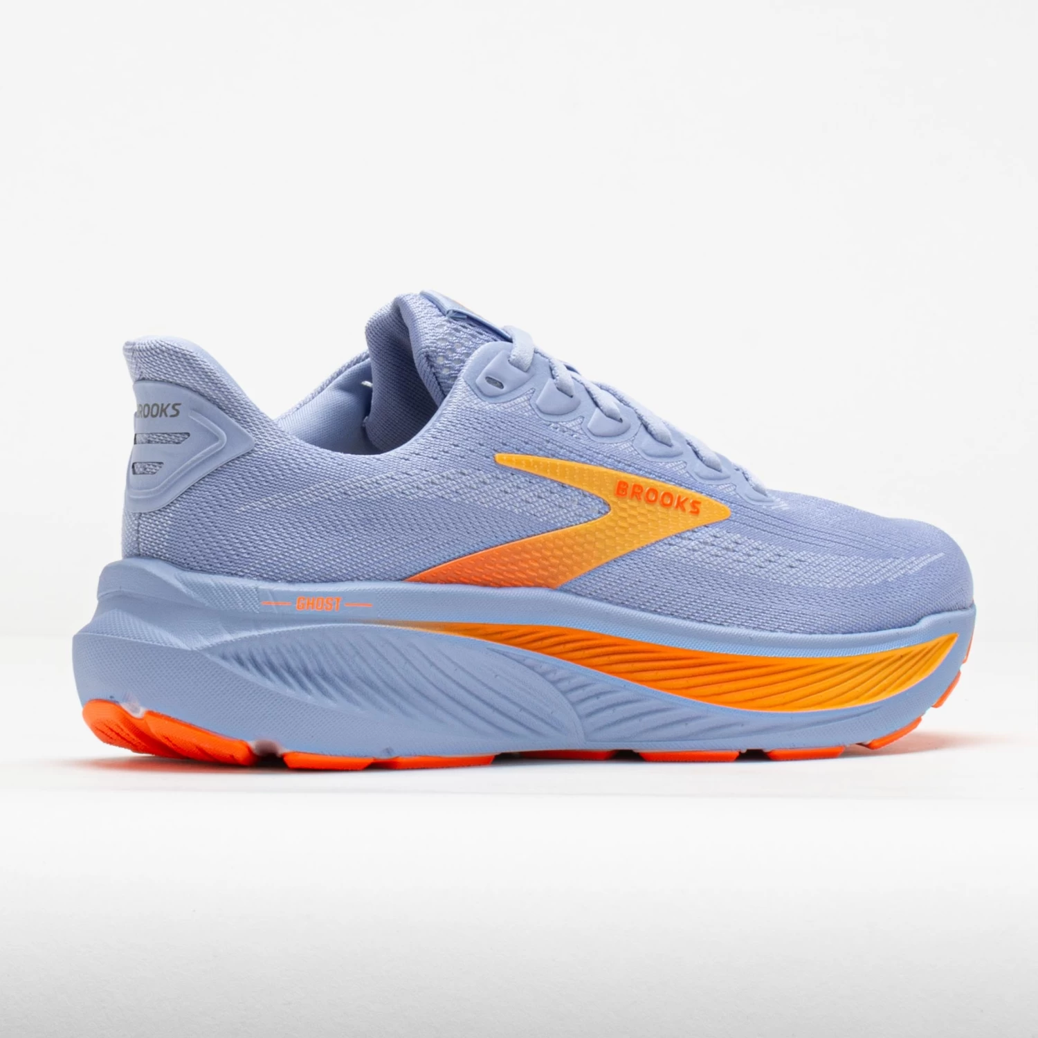 Brooks Ghost 17 Women's Blue Heron/White/Orange - Image 6