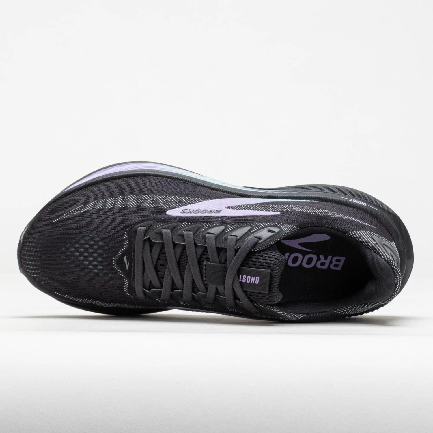 Brooks Ghost 17 Women's Grey/Clearwater/Purple - Image 3