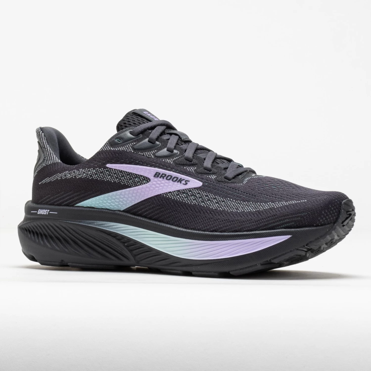 Brooks Ghost 17 Women's Grey/Clearwater/Purple - Image 5