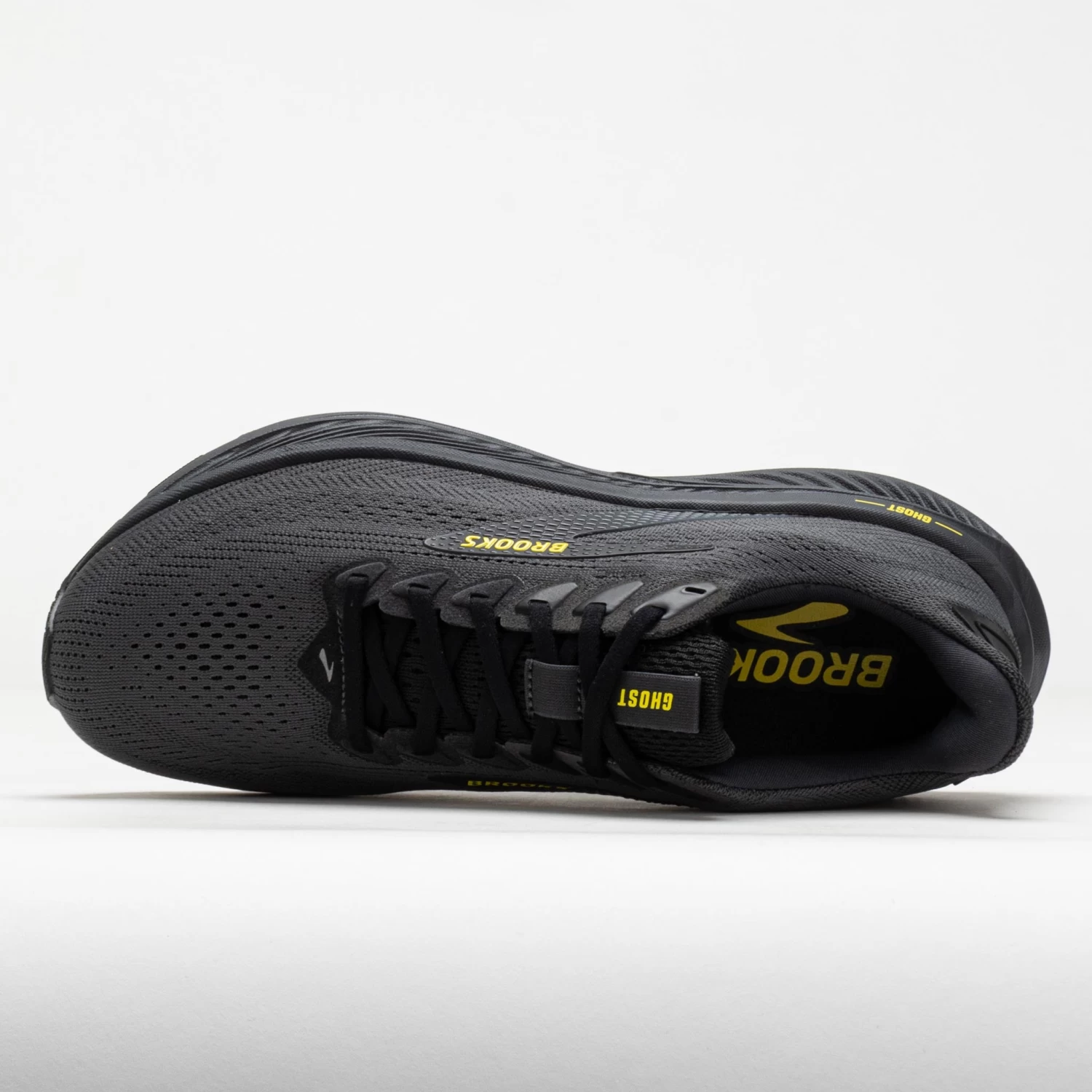 Brooks Ghost 17 Men's Ebony/Black/Yellow - Image 3