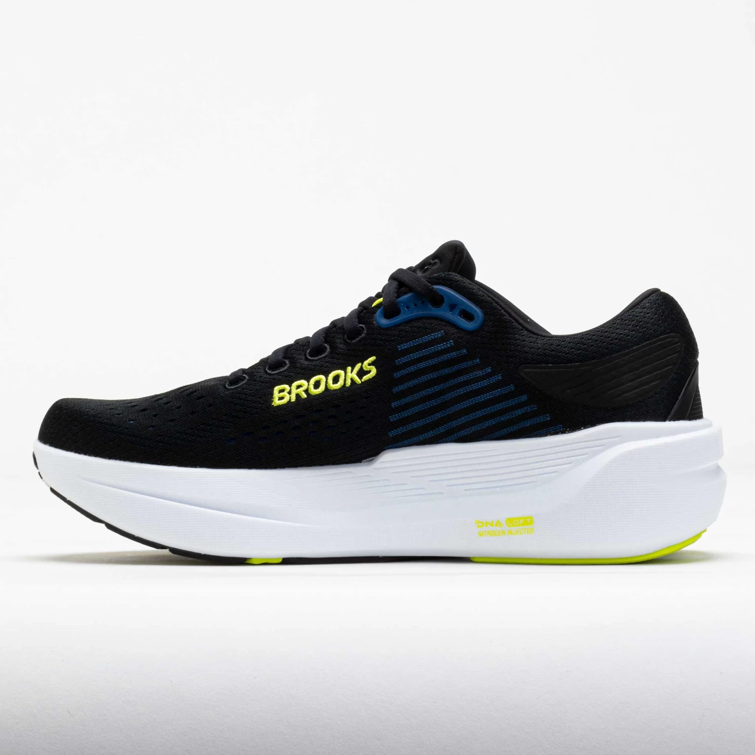 Brooks Ghost Max 3 Men's Black/Navy/Acid Lime - Image 2