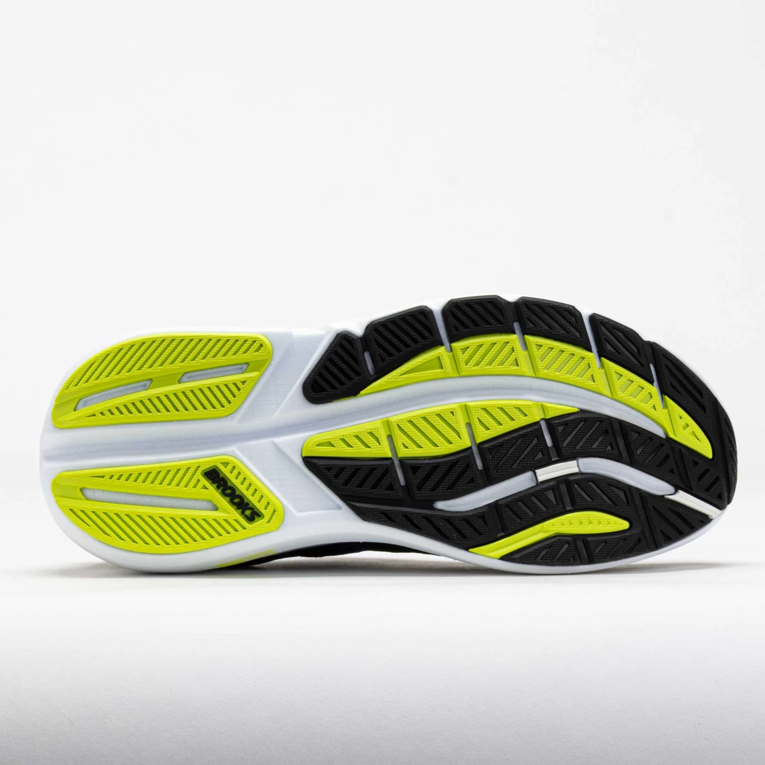 Brooks Ghost Max 3 Men's Black/Navy/Acid Lime - Image 4