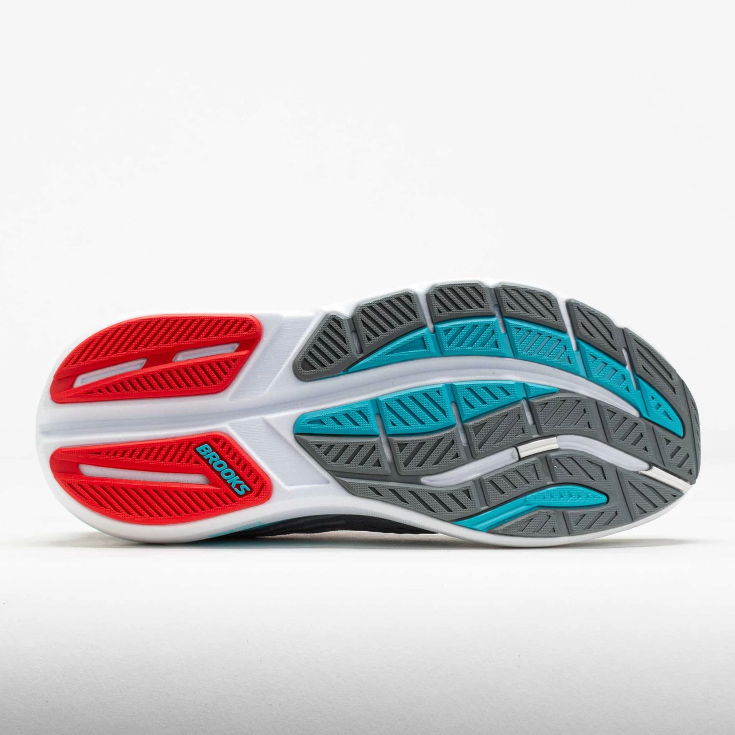 Brooks Ghost Max 3 Men's Primer Grey/Antarctica/Red - Image 4