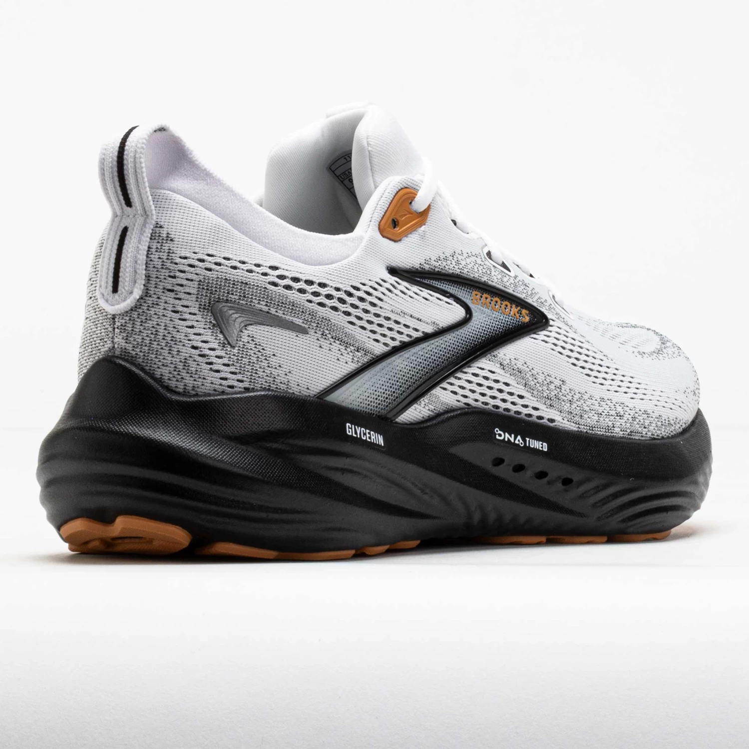 Brooks Glycerin 22 Men's White/Grey/Black - Image 6