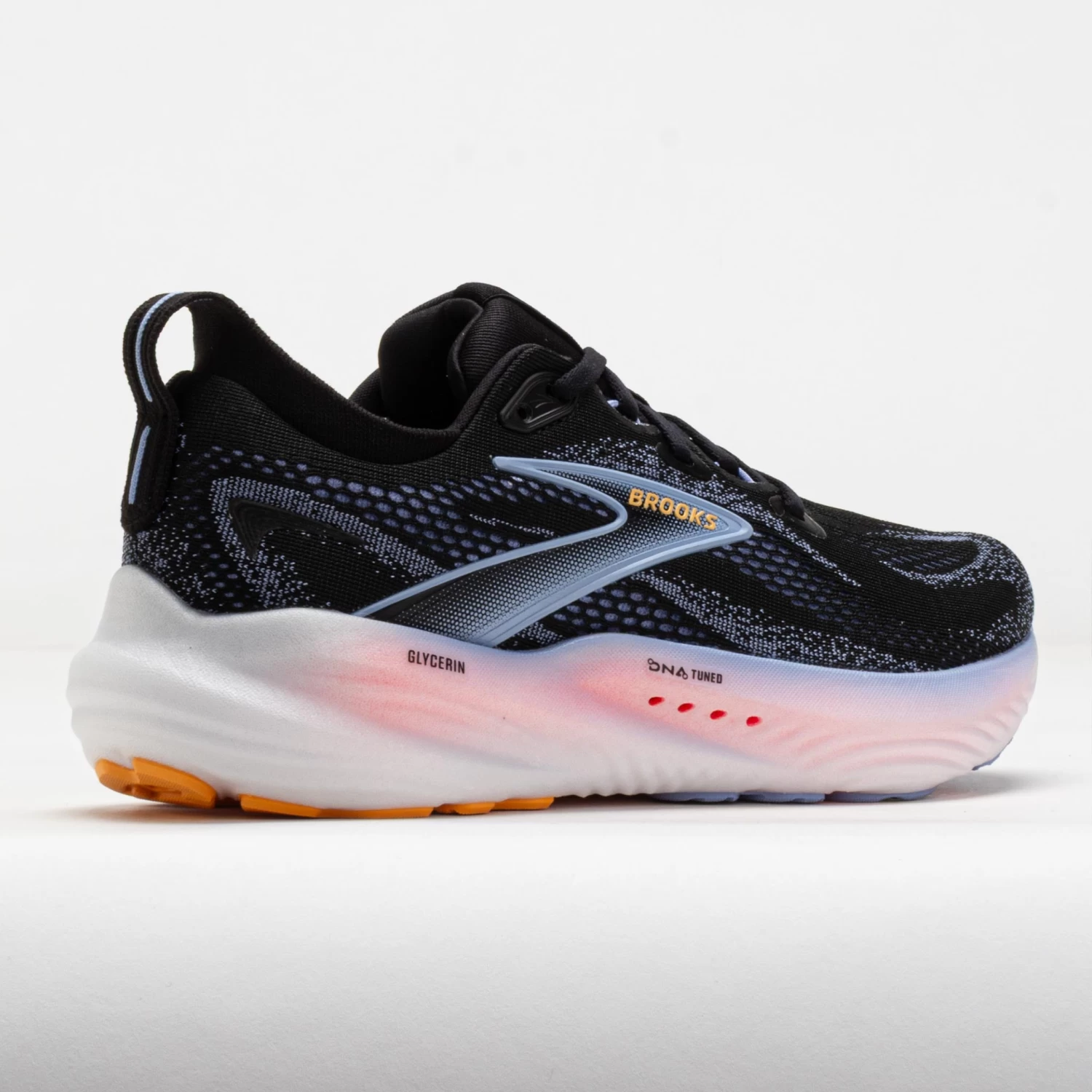 Brooks Glycerin 22 Women's Black/Blue Heron/Orange - Image 6