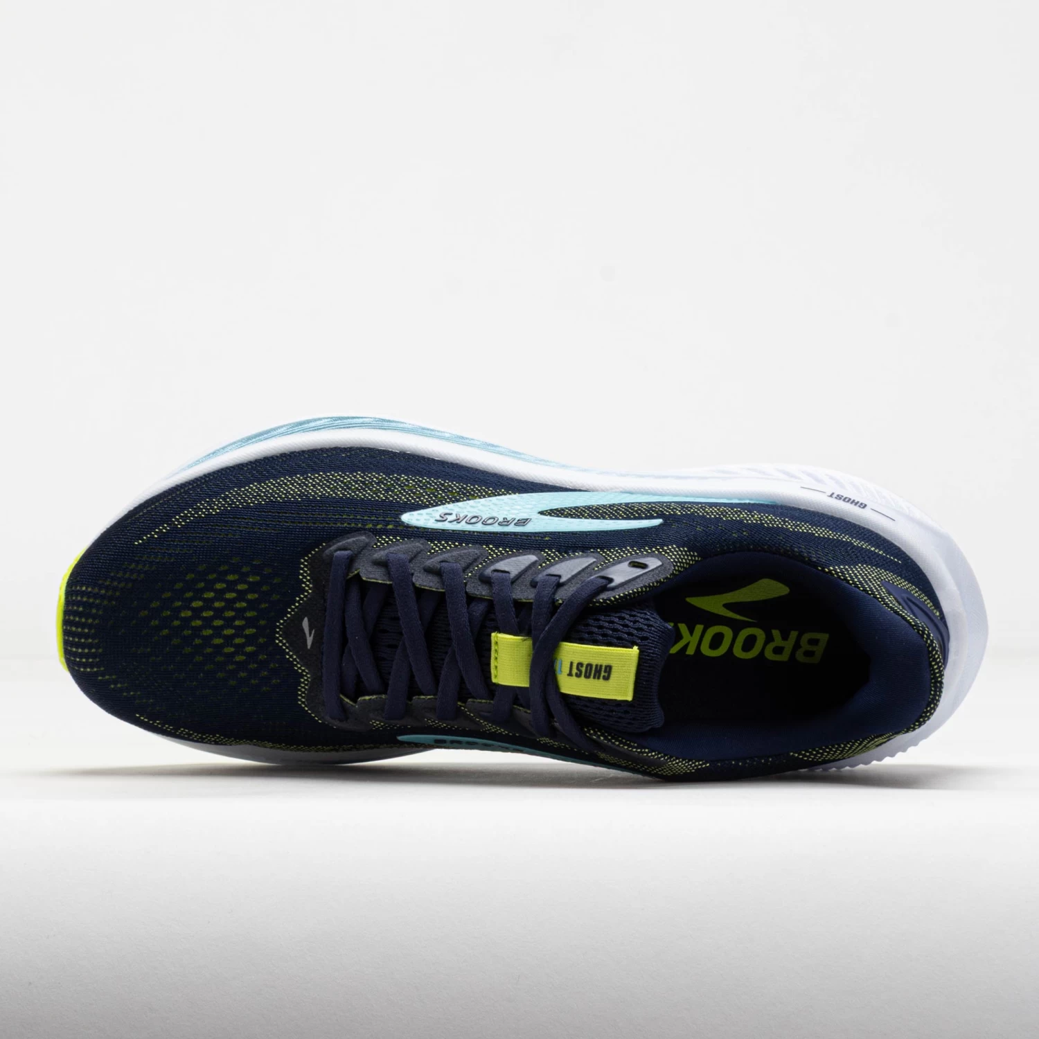 Brooks Ghost 17 Men's Peacoat/Lime/Blue - Image 3