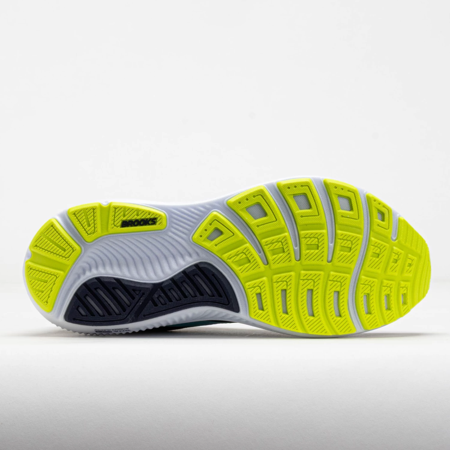 Brooks Ghost 17 Men's Peacoat/Lime/Blue - Image 4