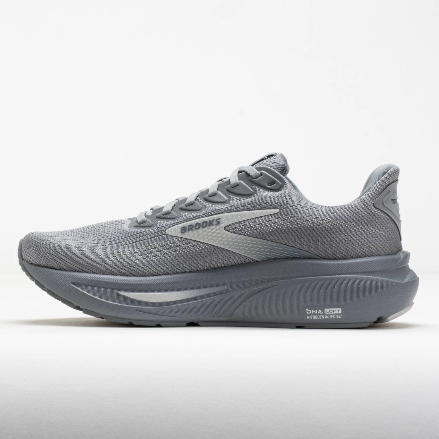 Brooks Ghost 17 Men's Primer Grey/Oyster Mushroom - Image 2