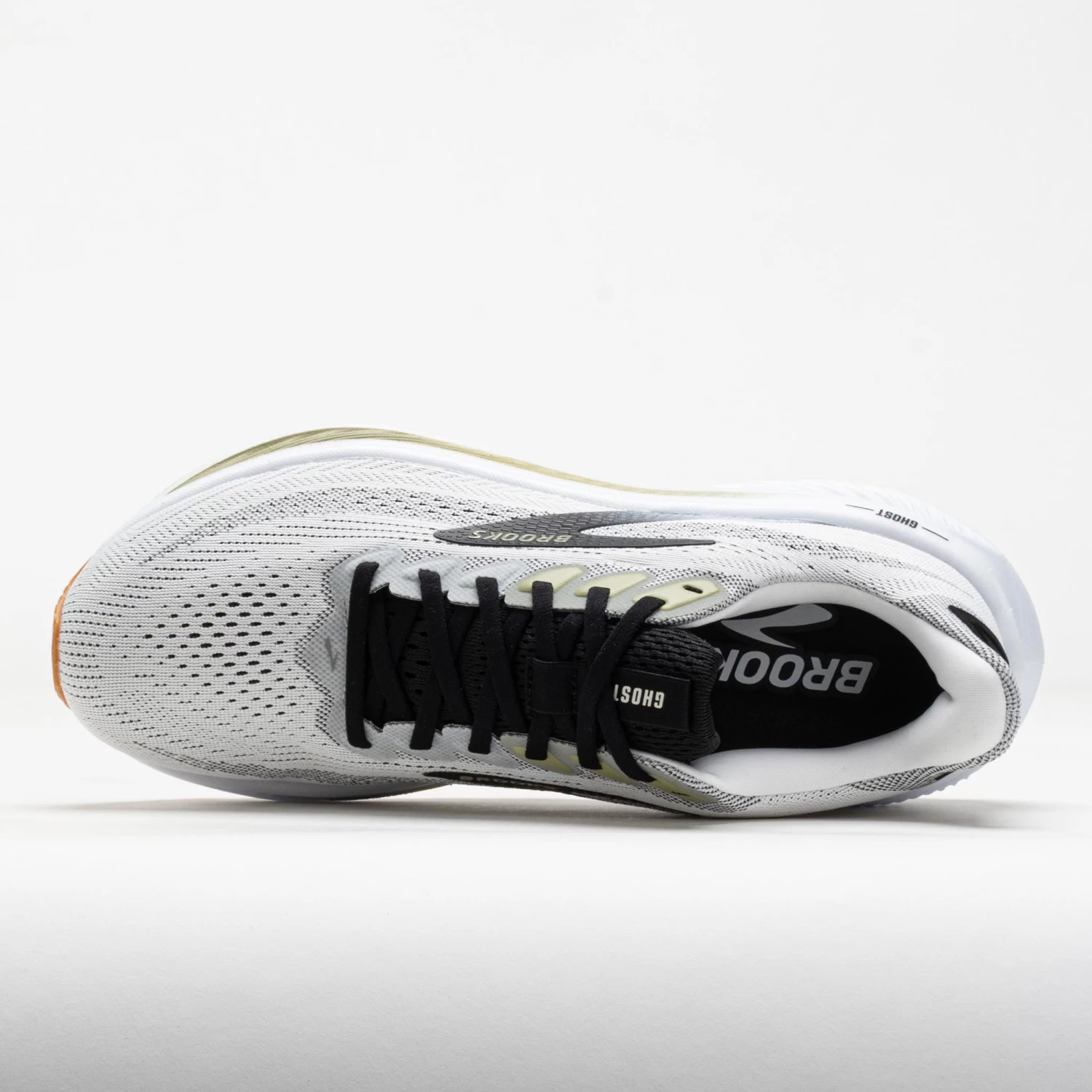 Brooks Ghost 17 Men's White/Black/Tea - Image 3