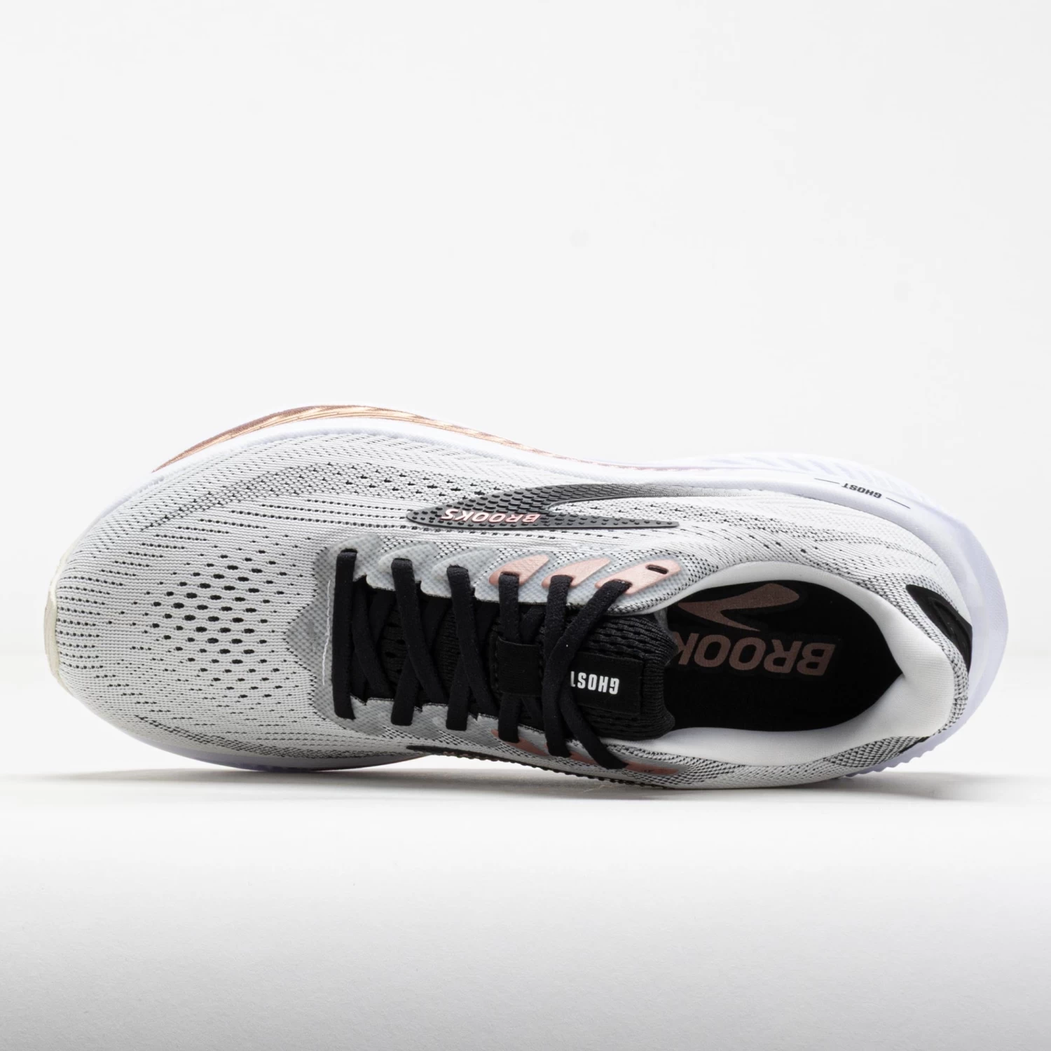 Brooks Ghost 17 Women's White/Black/Rose Gold - Image 3