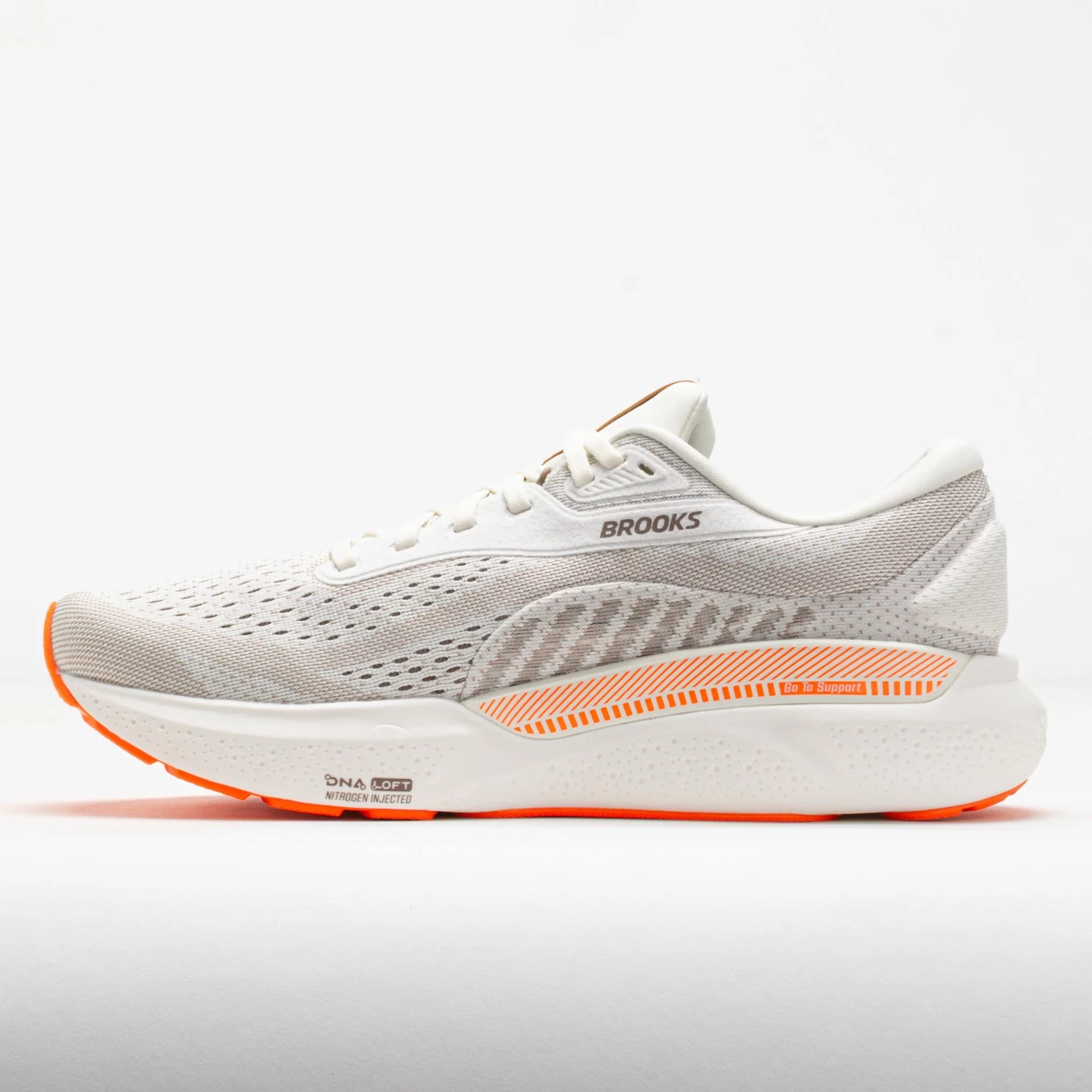 Brooks Adrenaline GTS 24 Men's Coconut/Portabella/Orange - Image 2