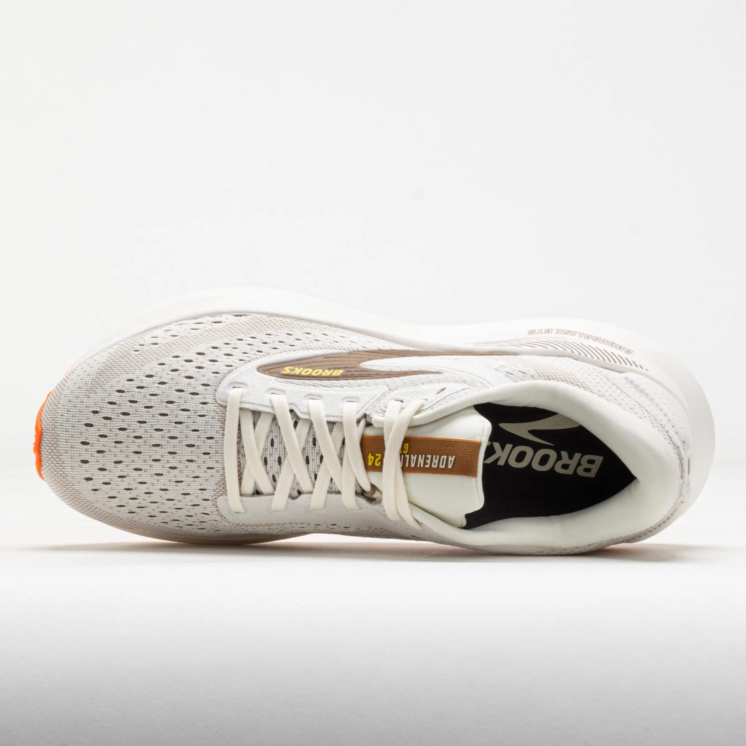 Brooks Adrenaline GTS 24 Men's Coconut/Portabella/Orange - Image 3