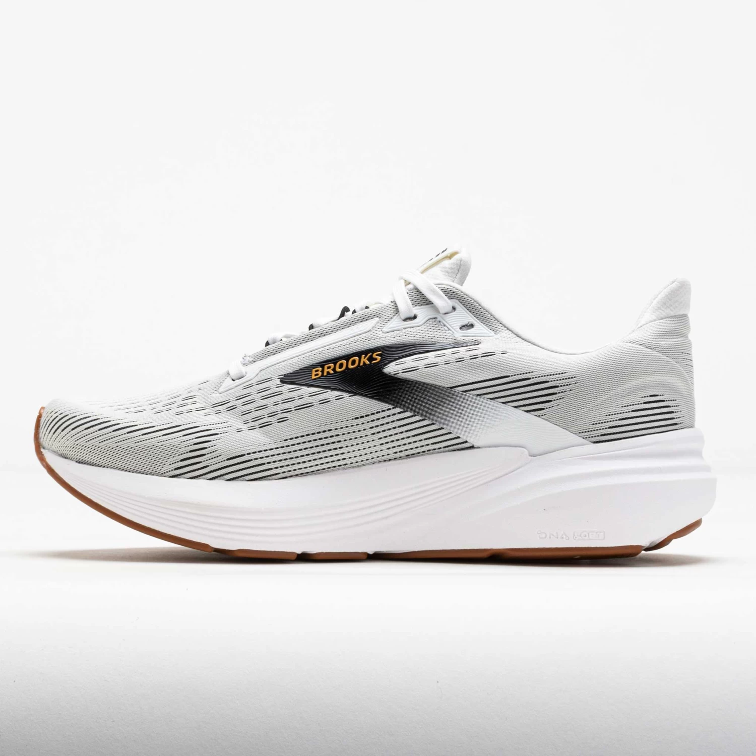 Brooks Revel 8 Men's White/Black/Oak Buff - Image 2