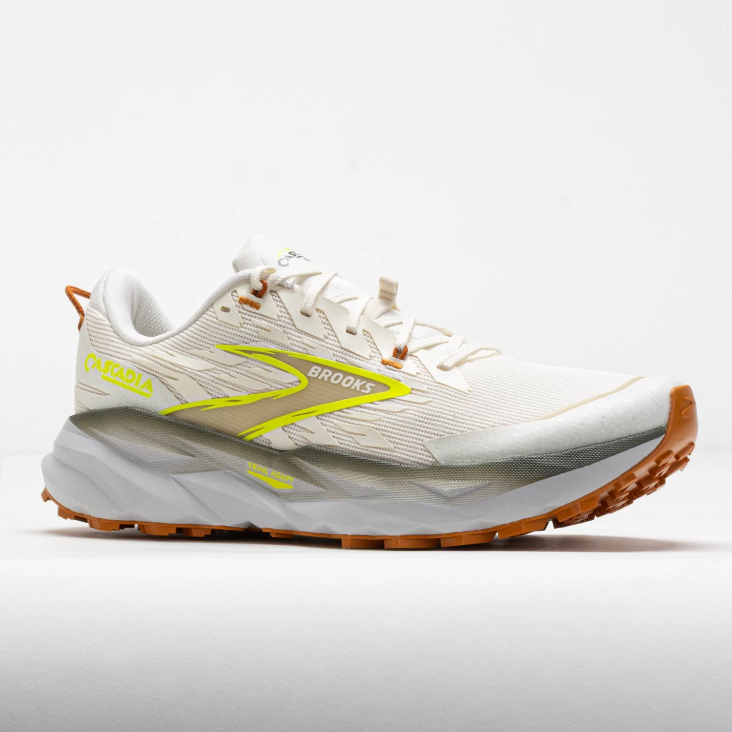 Brooks Cascadia 19 Men's Coconut/Olive/Ginger - Image 5