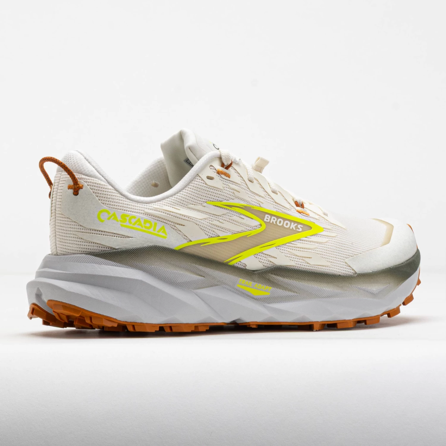 Brooks Cascadia 19 Men's Coconut/Olive/Ginger - Image 6