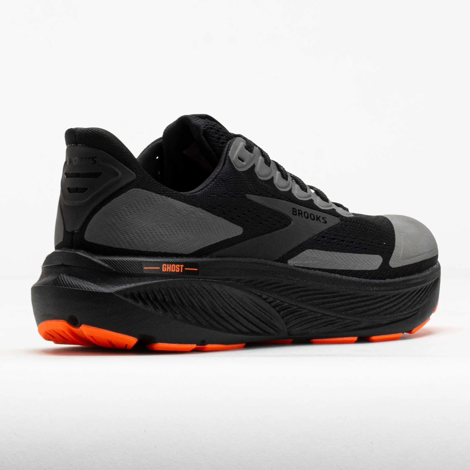 Brooks Ghost 17 Men's Black/Orange - Image 6