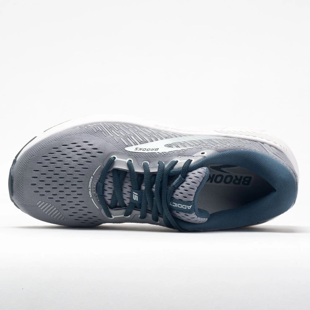 Brooks Addiction GTS 15 Women's Gray/Navy/Aqua - Image 3