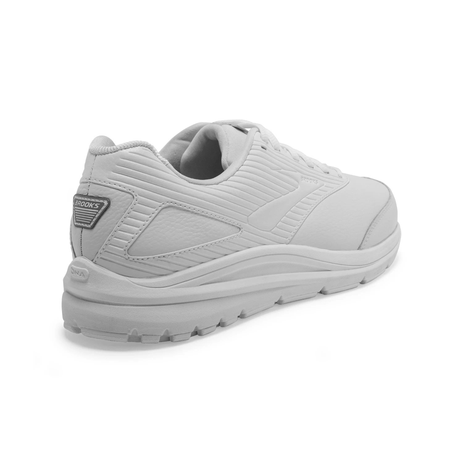 BROOKS Men's Addiction Walker 2 Walking Shoe- White/White- Extra Wide (4E) - Image 4
