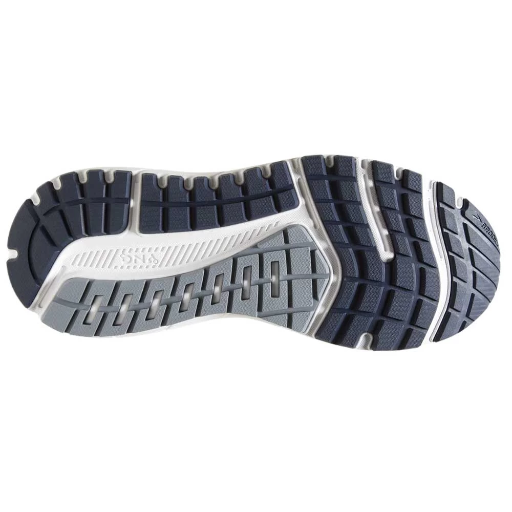 BROOKS Men's Beast 20 Running Shoe - Blue/Grey/Peacoat- Wide (2E) - Image 6