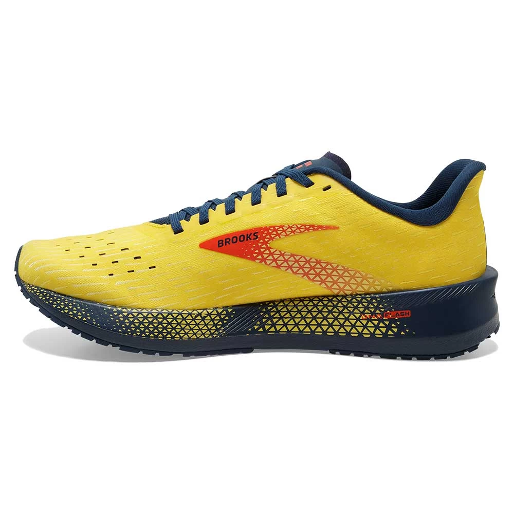 BROOKS Men's Hyperion Tempo Running Shoe- Maize/Titan/Cherry Tomato - Regular (D) - Image 2