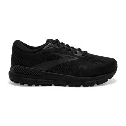 BROOKS Men's Addiction GTS 15 Running Shoe - Black/Black/Ebony - Extra Wide (4E)