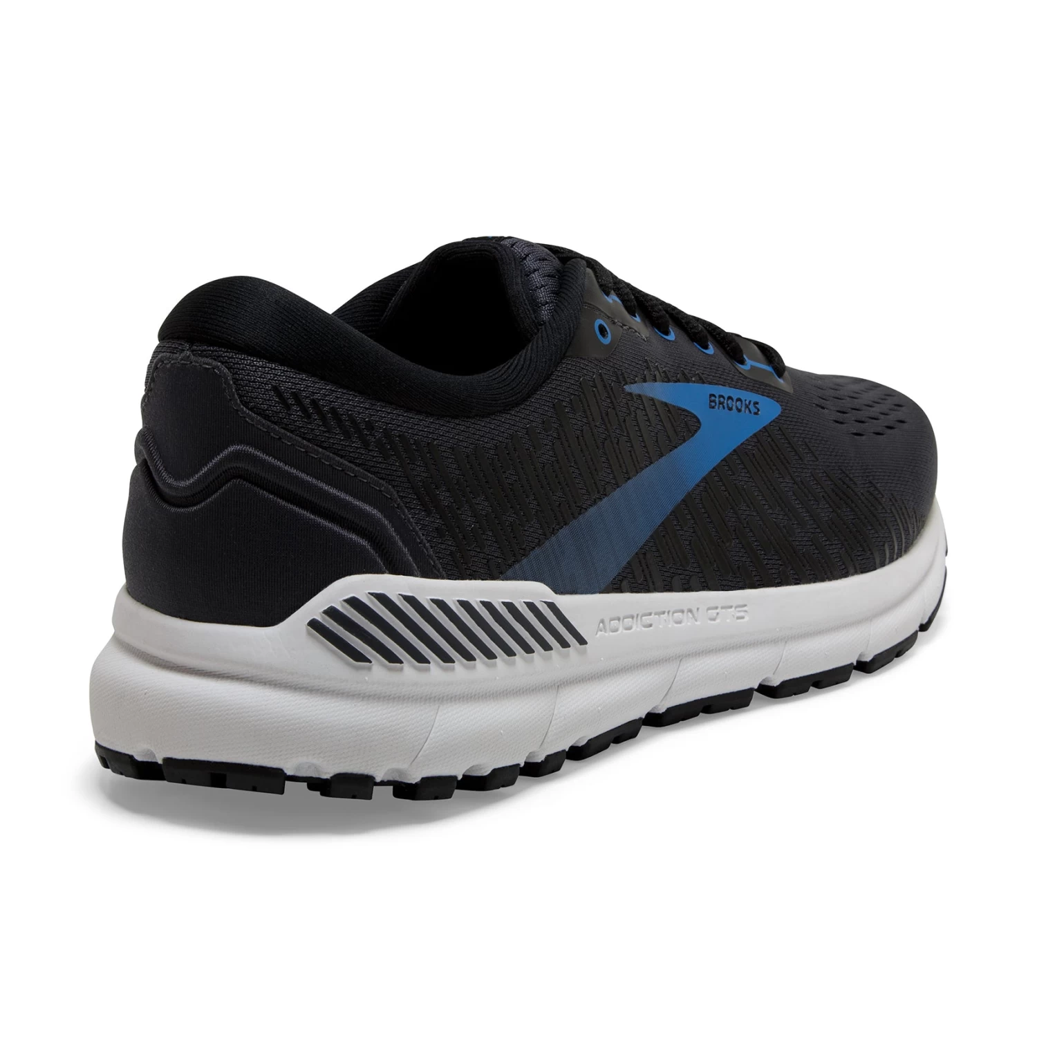 BROOKS Men's Addiction GTS 15 Running Shoe- India Ink/Black/Blue - Extra Wide (4E) - Image 4