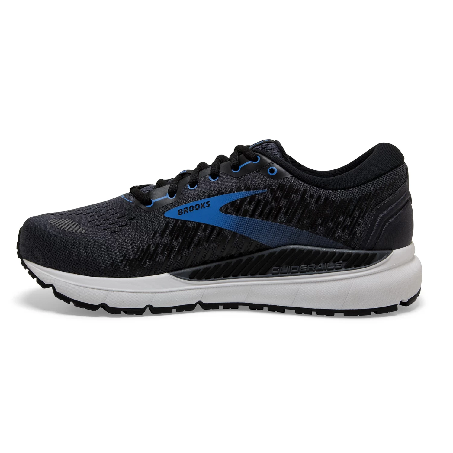 BROOKS Men's Addiction GTS 15 Running Shoe - India Ink/Black/Blue - Wide (2E) - Image 2