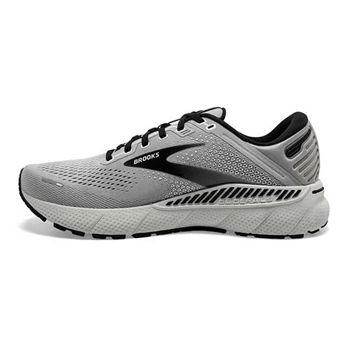 BROOKS Men's Adrenaline GTS 22 Running Shoe- Alloy/Grey/Black - Wide (2E) - Image 4