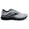 BROOKS Men's Adrenaline GTS 22 Running Shoe- Oyster/India Ink/Blue- Regular (D)