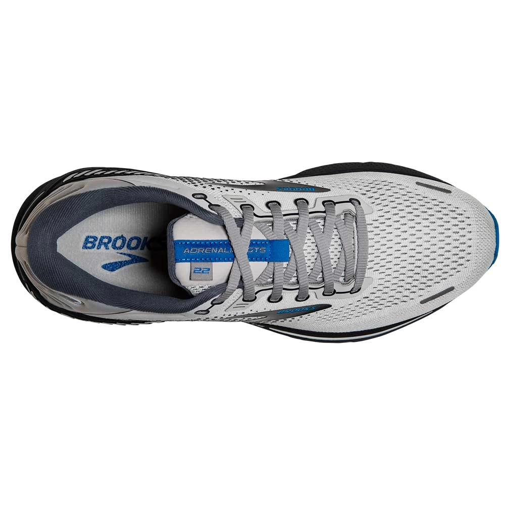BROOKS Men's Adrenaline GTS 22 Running Shoe- Oyster/India Ink/Blue- Regular (D) - Image 5