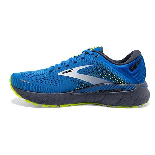 BROOKS Men's Adrenaline GTS 22 Running Shoe - Blue/India Ink/Nightlife - Regular (D) - Image 2