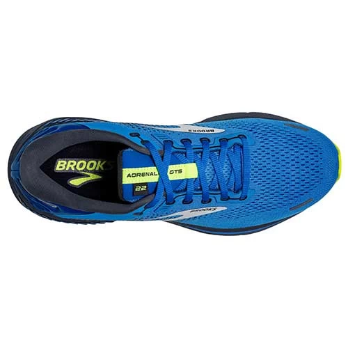 BROOKS Men's Adrenaline GTS 22 Running Shoe - Blue/India Ink/Nightlife - Regular (D) - Image 3