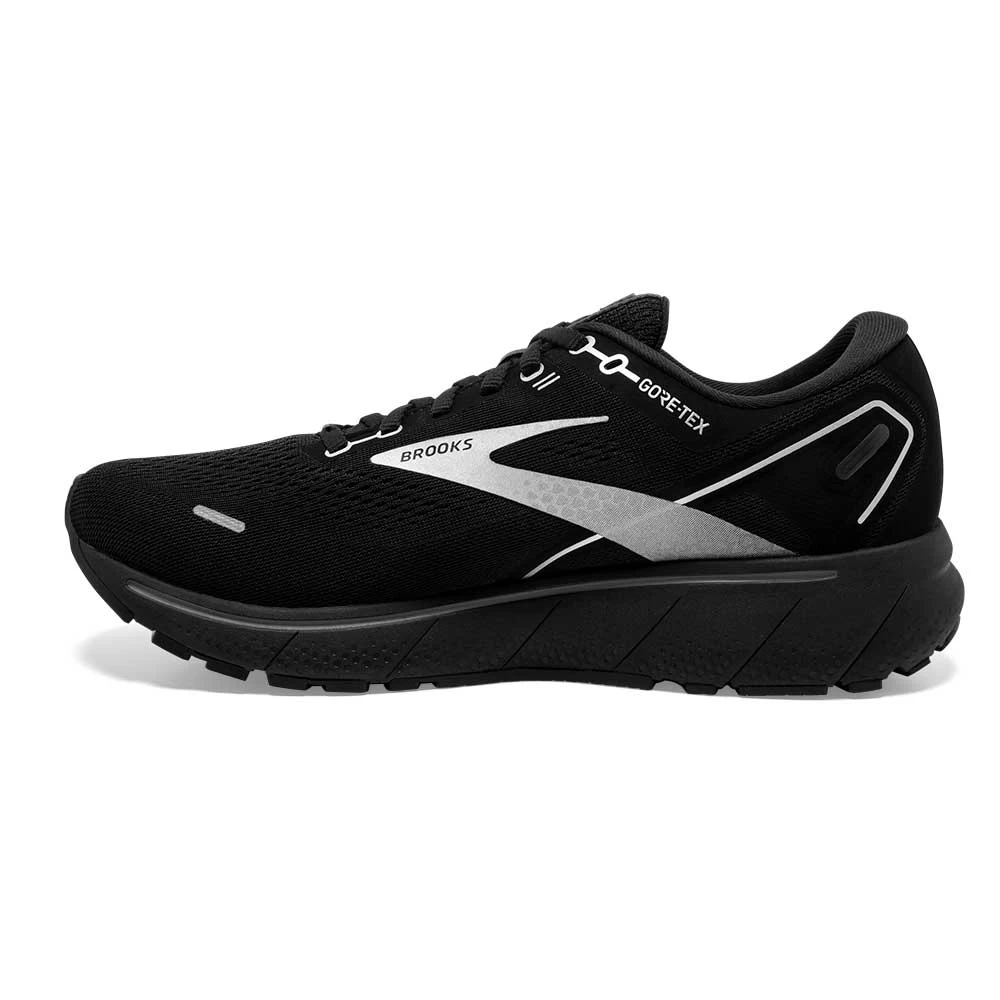 BROOKS Men's Ghost 14 GTX Running Shoe- Black/Black/Ebony- Regular (D) - Image 3