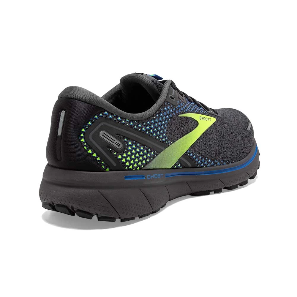 BROOKS Men's Ghost 14 Running Shoe- Black/Blue/Nightlife- Regular (D) - Image 5