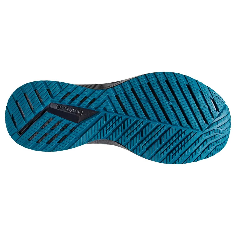 BROOKS Men's Levitate StealthFit 5 Running Shoe- Black/Ebony/Crystal Teal- Regular (D) - Image 6